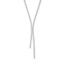 KNOBSPIN Moissanite Tennis Necklace