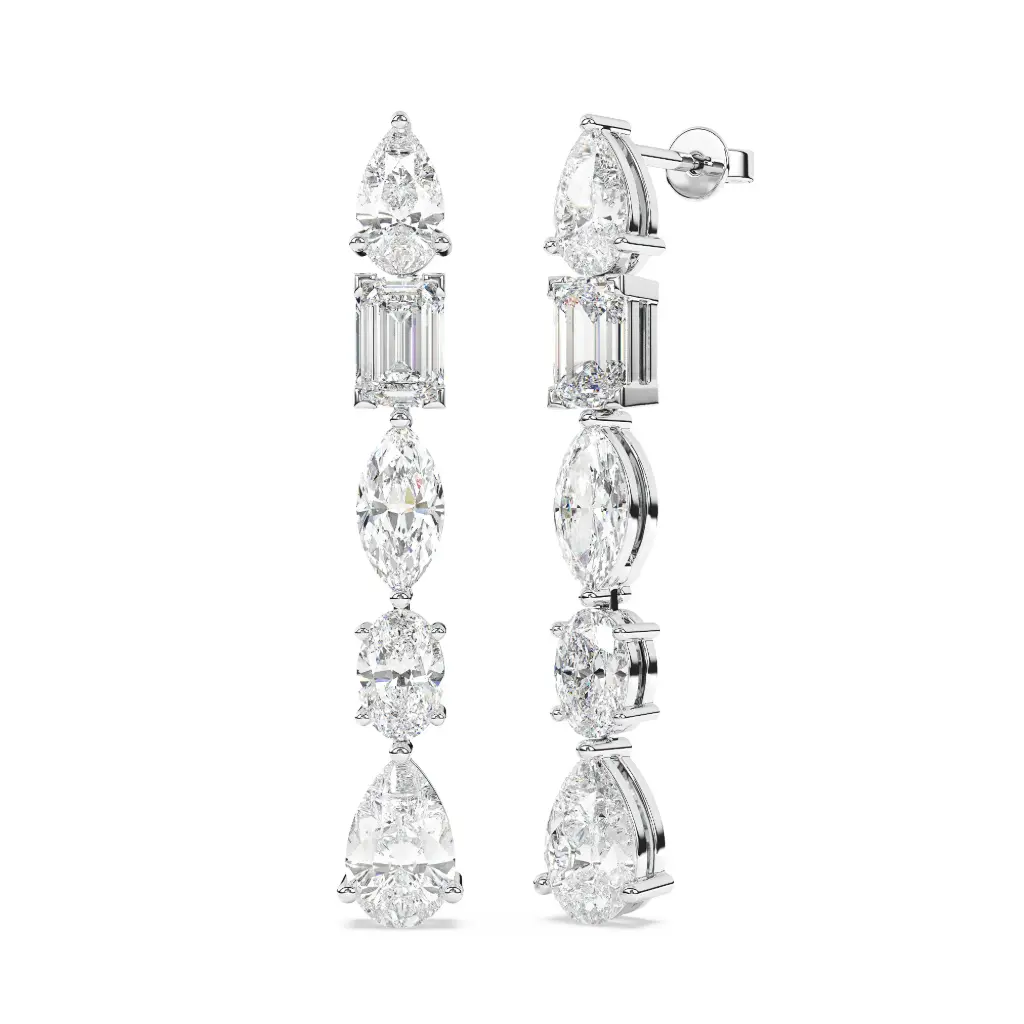 [P20000501] Long Stud Earring