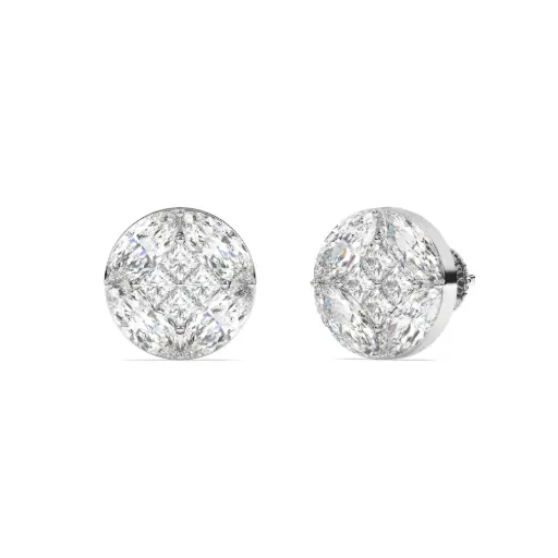 Stud Earrings Screwback
